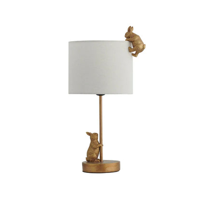 Playing Rabbits Table Lamp