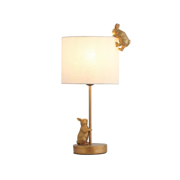 Playing Rabbits Table Lamp
