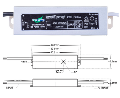12v Weatherproof LED Driver