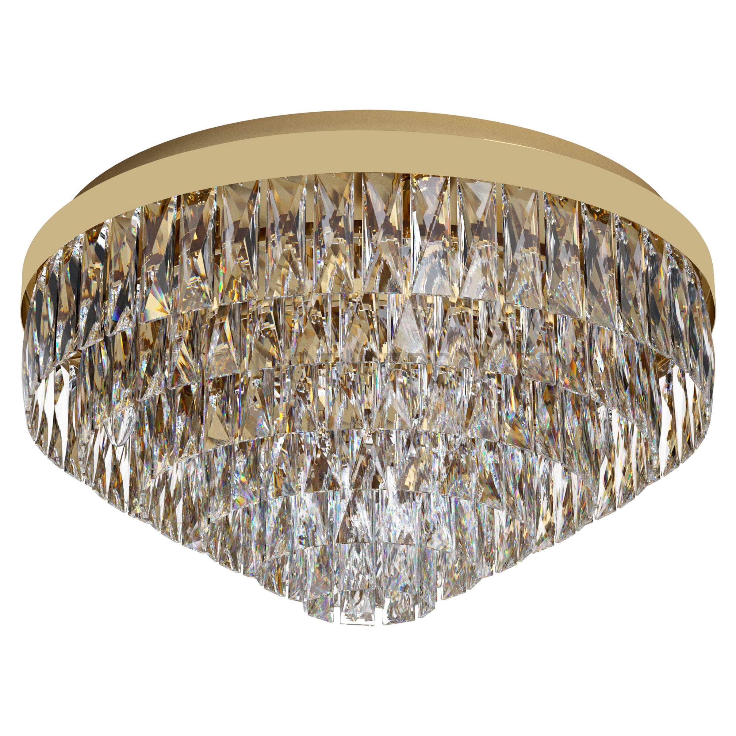 Valparaiso 1 Close to Ceiling Light Medium Gold