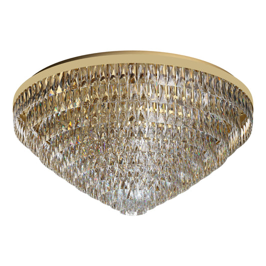 Valparaiso 1 Close to Ceiling Light Extra Large Gold