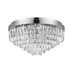 Valparaiso 1 Close to Ceiling Light Medium Chrome