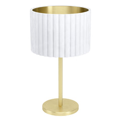 Tamaresco Table Lamp Brass & White