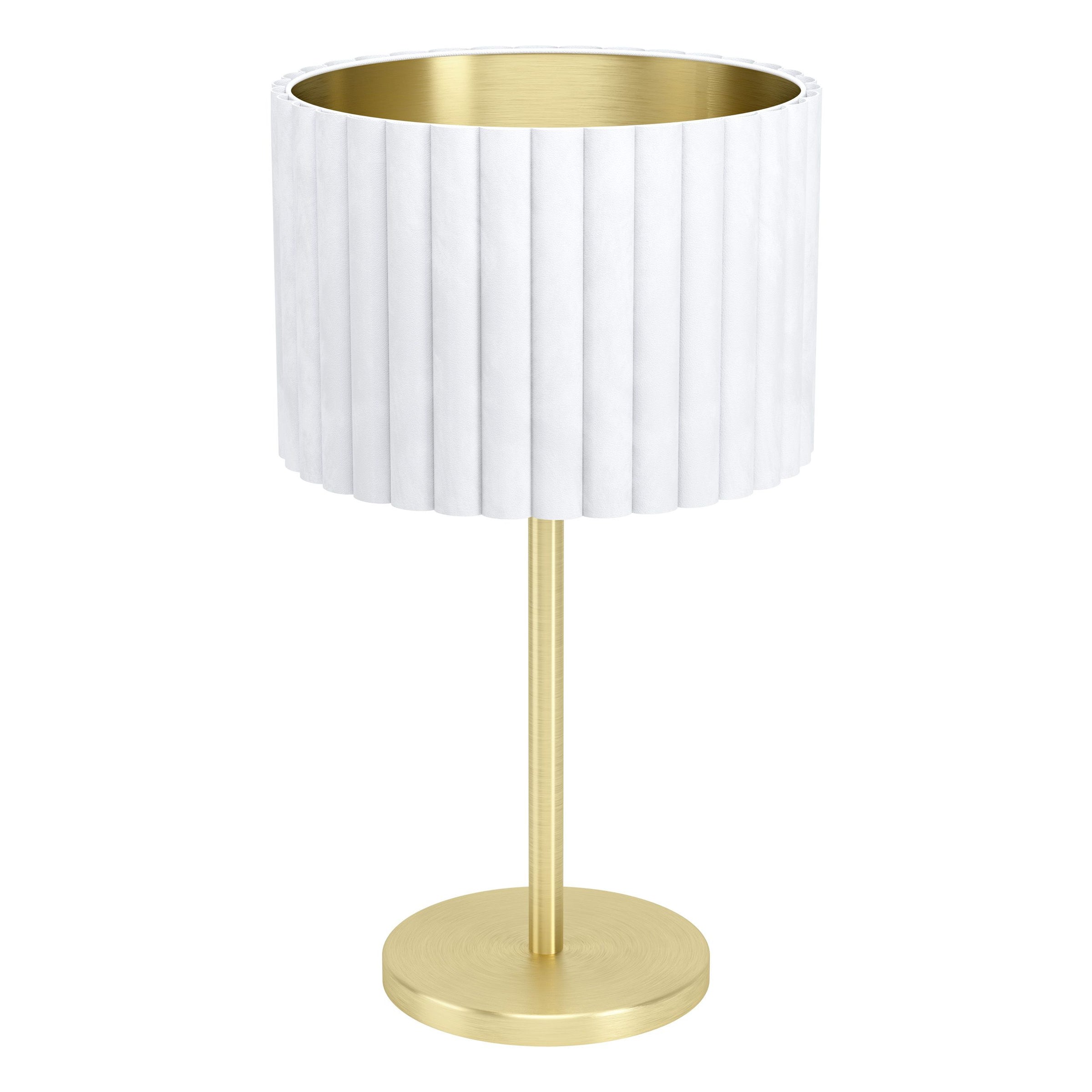 Tamaresco Table Lamp Brass & White
