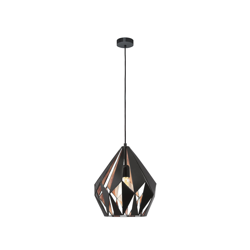 Carlton 1 1LT Pendant Medium Copper