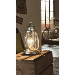 Bradford Lantern Table Lamp Black