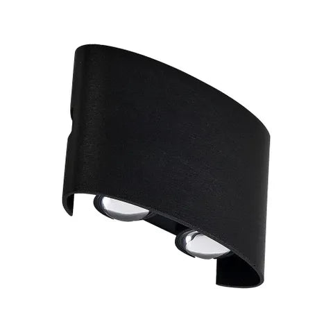 Opula 2 Wall Light Black 5000k