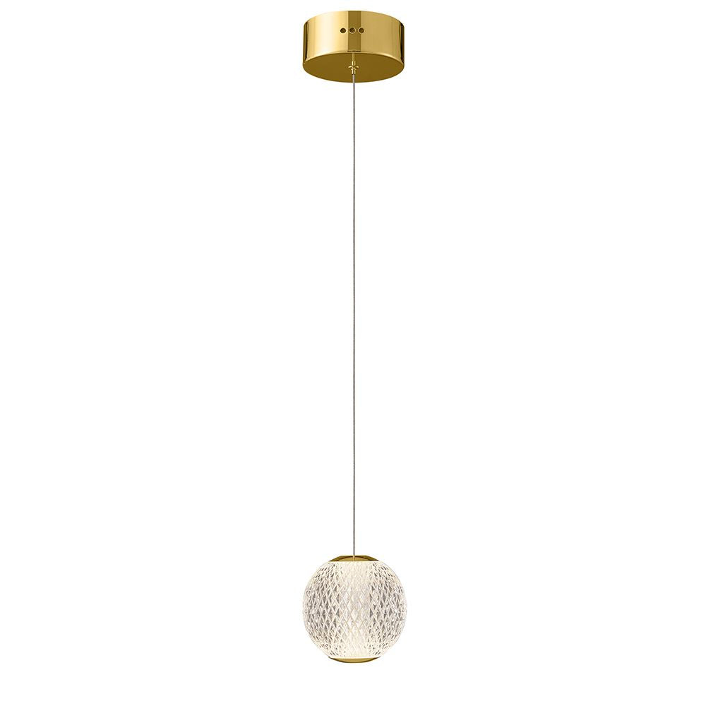 Langdon 1LT Pendant Gold Warm White (3000K)