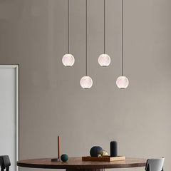 Langdon 4LT Bar Pendant Black Warm White (3000K)