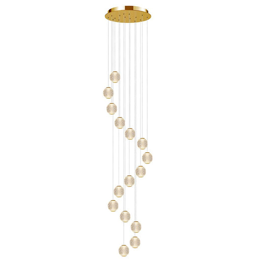 Langdon 15LT Pendant Gold Warm White (3000K)