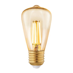 LED Amber Filament ST48 3.5W E27 Warm White Globe