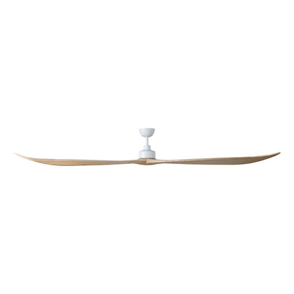 Currumbin 100" DC Ceiling Fan White & Natural