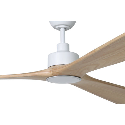 Currumbin 100" DC Ceiling Fan White & Natural