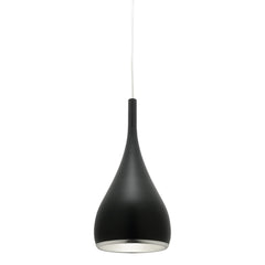 Aero 1 Light Pendant Matt Black