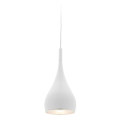 Aero 1 Light Pendant White