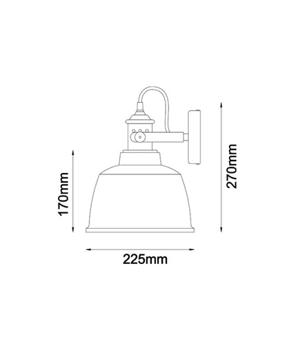 Alta Wall Light White