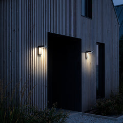 Alya Solar Wall light Black