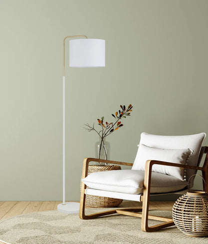 Arriba Adjustable Marble Floor Lamp