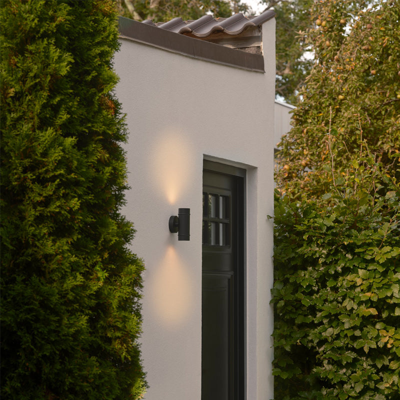 Artilus Black Up/Down Exterior Wall Light