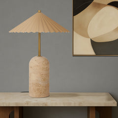 Arvane Travertine Table Lamp