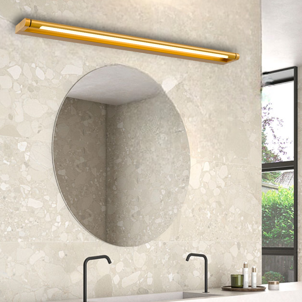 Arvin 80 LED Vanity Light Antique Gold Large