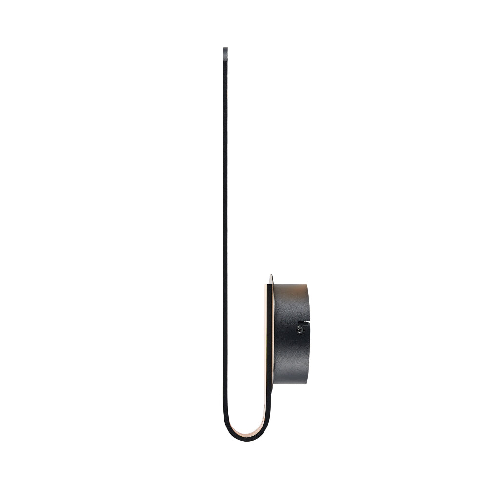 Atala 40 LED Wall Light Black