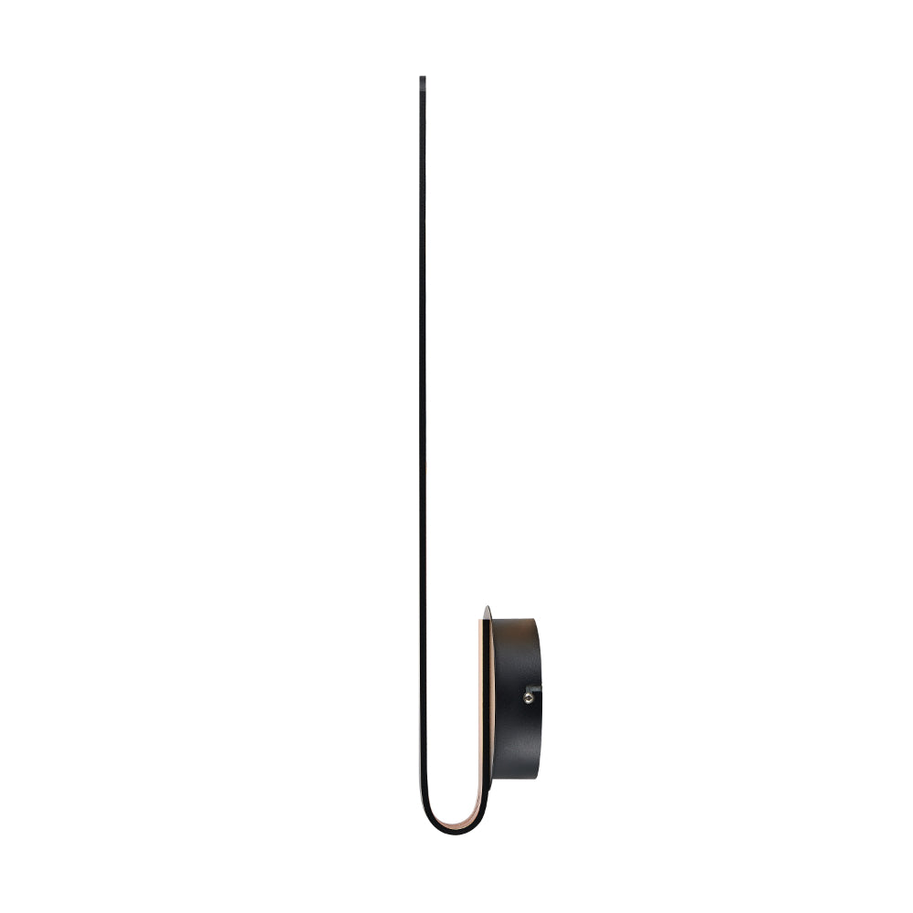 Atala 60 LED Wall Light Black & Gold