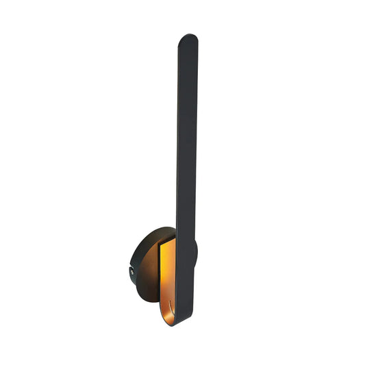 Atala 60 LED Wall Light Black & Gold