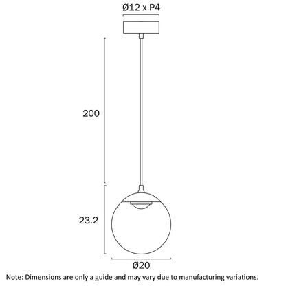 Aurora 1LT LED Pendant