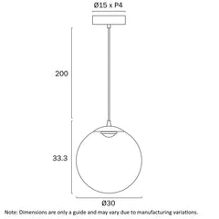 Aurora 1LT LED Pendant