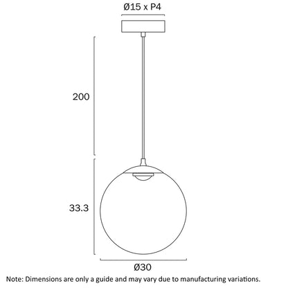 Aurora 1LT LED Pendant