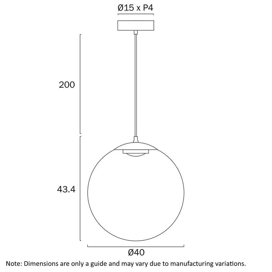 Aurora 1LT LED Pendant