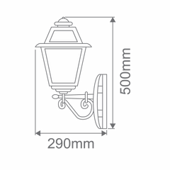 Avignon Exterior Coach Light