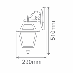 Avignon Exterior Coach Light