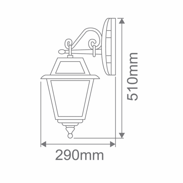 Avignon Exterior Coach Light