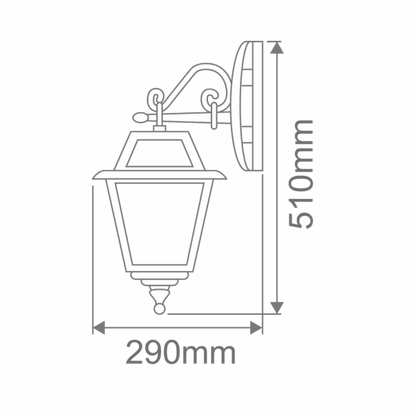Avignon Exterior Coach Light