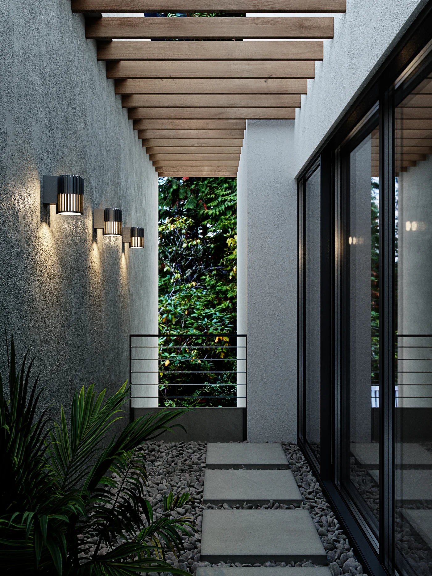 Aludra Exterior Wall Light Black