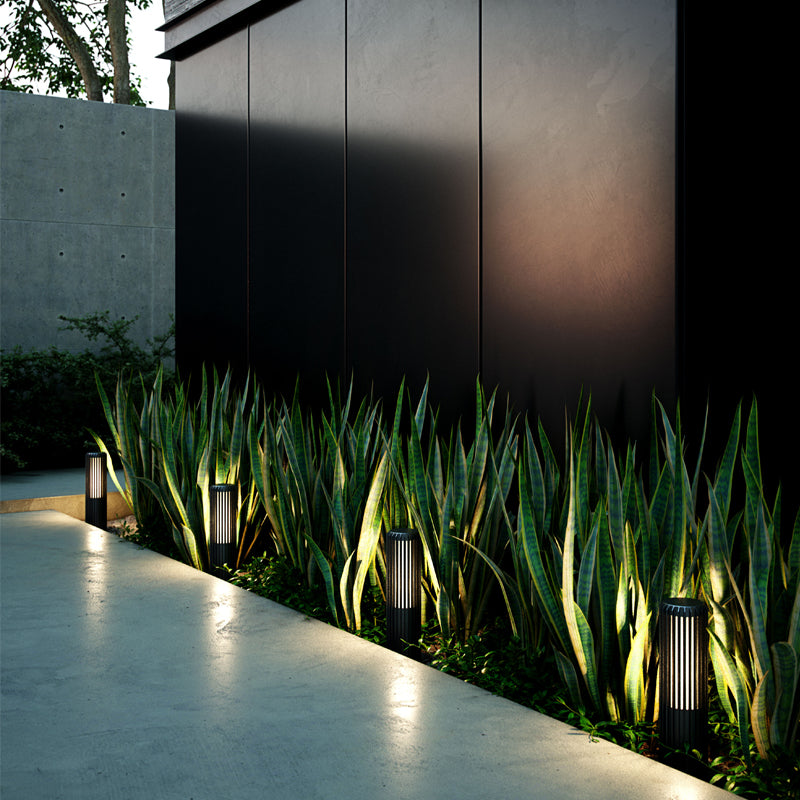 Aludra 45 Exterior Bollard Light Black