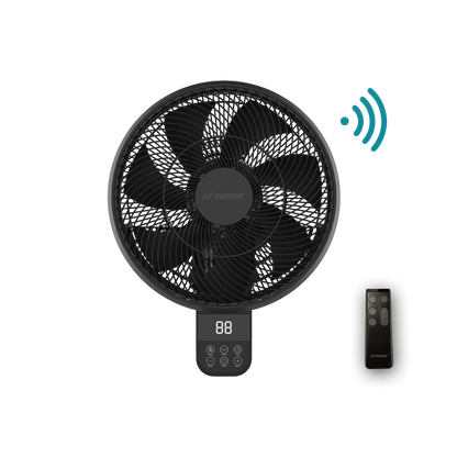 Avalon DC 14″ Smart Wall Fan With Remote Control