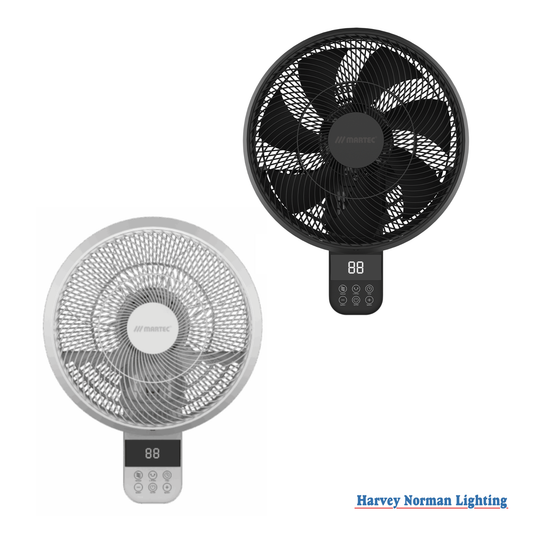 Avalon DC 14″ Smart Wall Fan With Remote Control