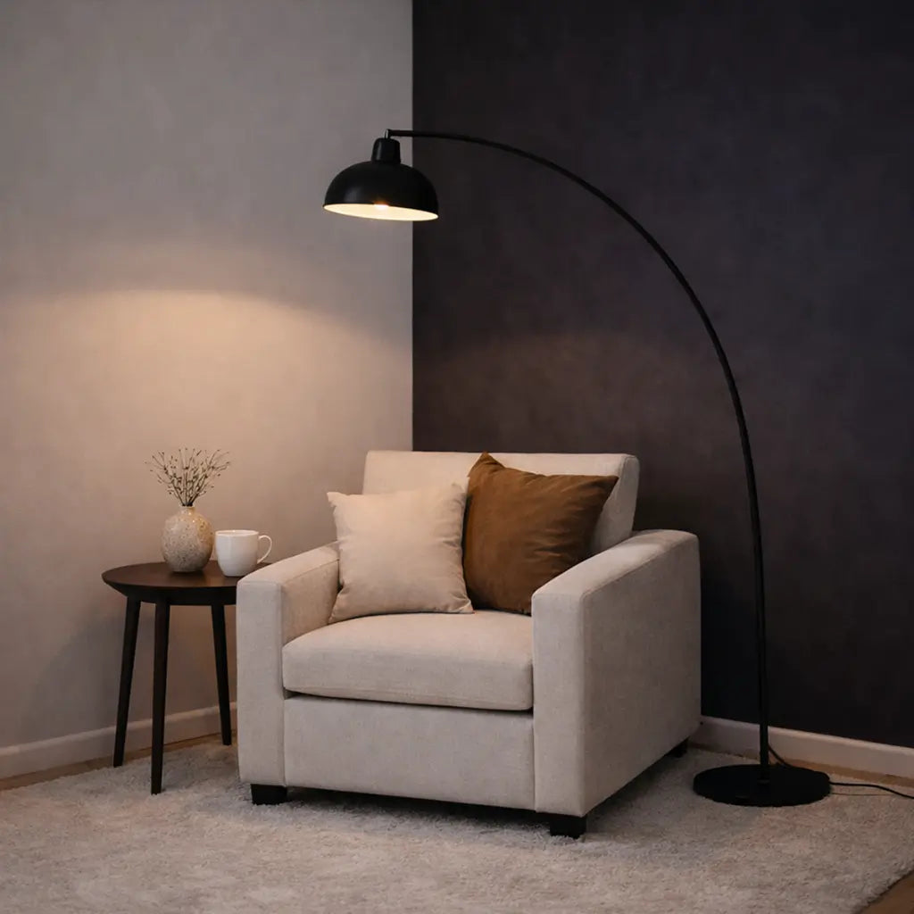 Beat Floor Lamp Black