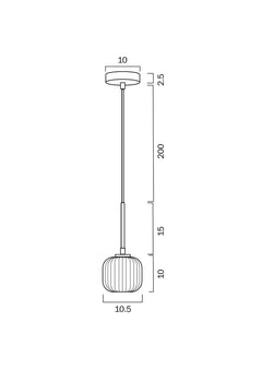Bobo Smoke 1LT Pendant
