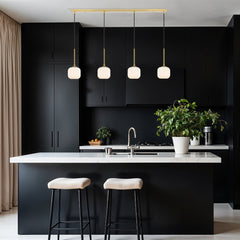 Bobo Antique Gold 4LT Pendant