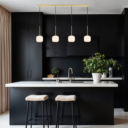 Bobo Antique Gold 4LT Pendant