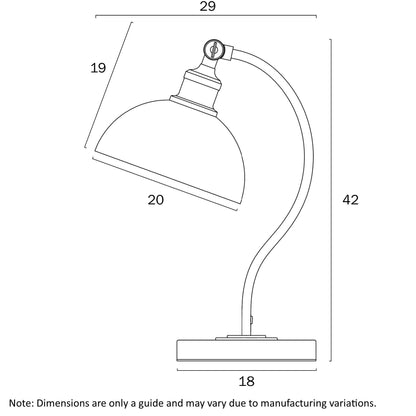 Brevik Table Lamp Orange