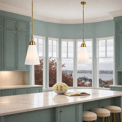Brine Glass Pendant Light