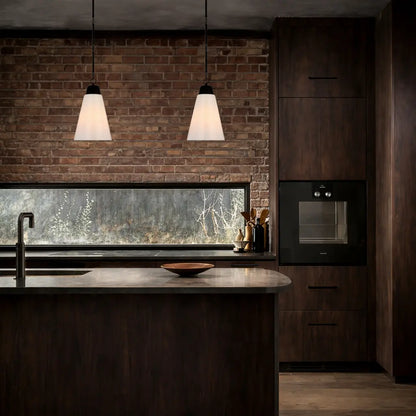 Brine Glass Pendant Light