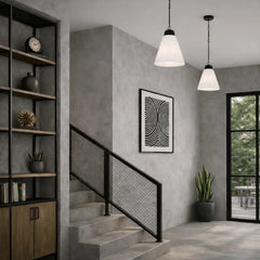Brine Glass Pendant Light
