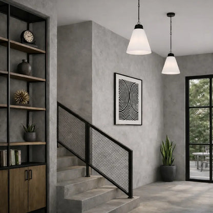 Brine Glass Pendant Light