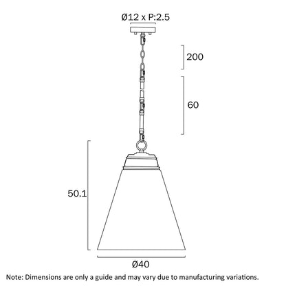 Brine Glass Pendant Light